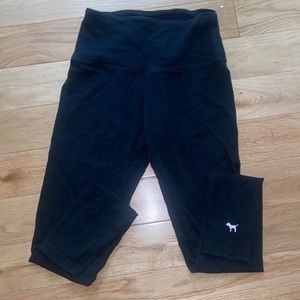 PINK YOGA LEGGINGS HIGH WAIST